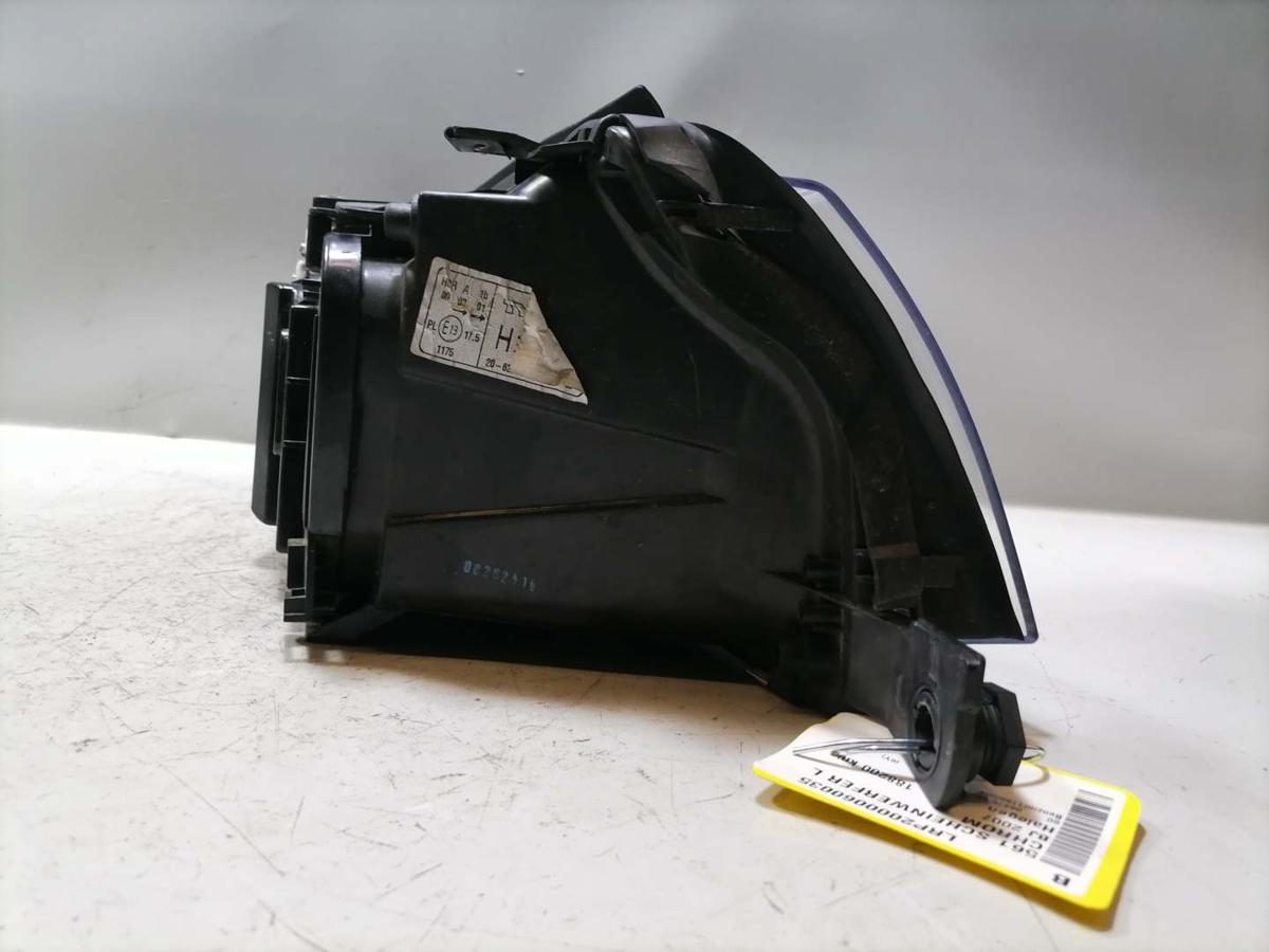 Skoda Fabia 6Y Scheinwerfer links Halogen Chrom Hintergrund Zubeh&ouml;r Bj.2007